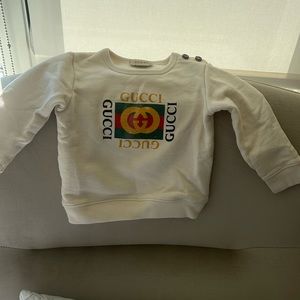 Kids Gucci sweatshirt size 36 months worn once